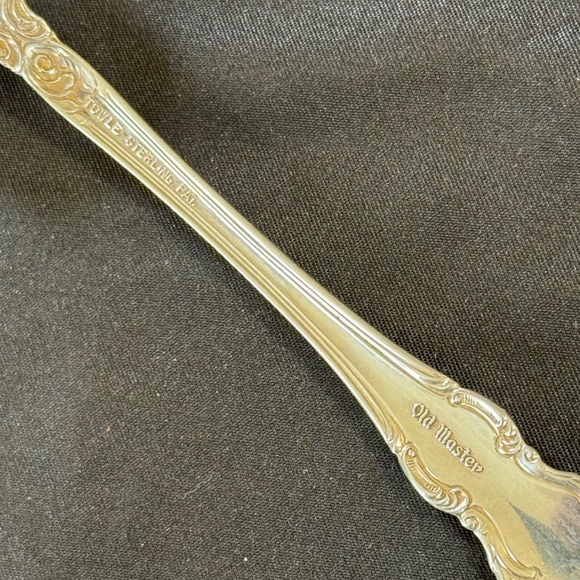 Towle Old Master Sterling Silver Salad Fork 1942 Pattern Flatware 38.339 g - Picture 4 of 5